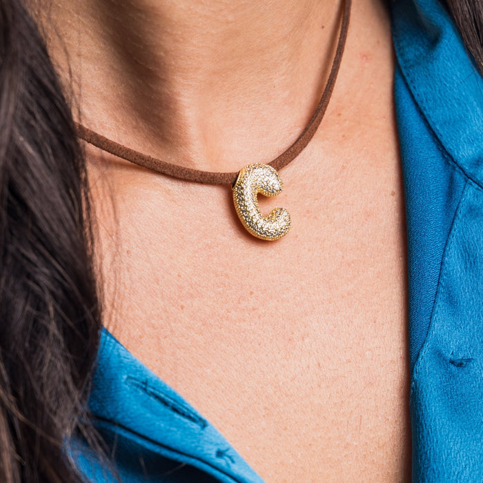 taudrey initial instinct necklace