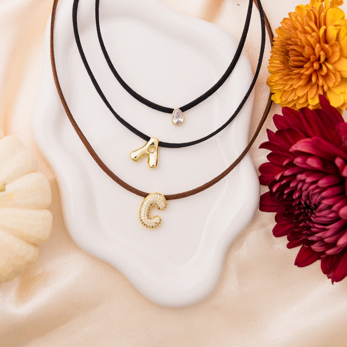 taudrey initial instinct necklace