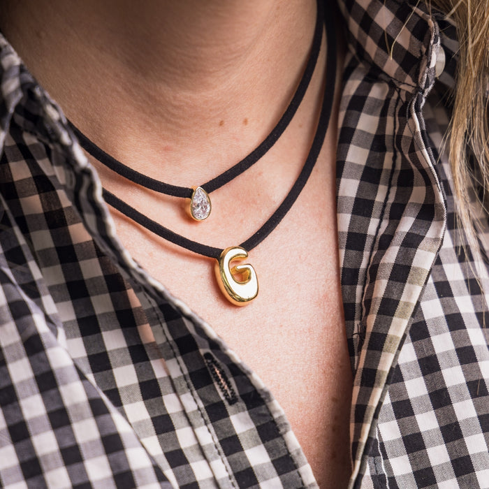 taudrey initial instinct necklace