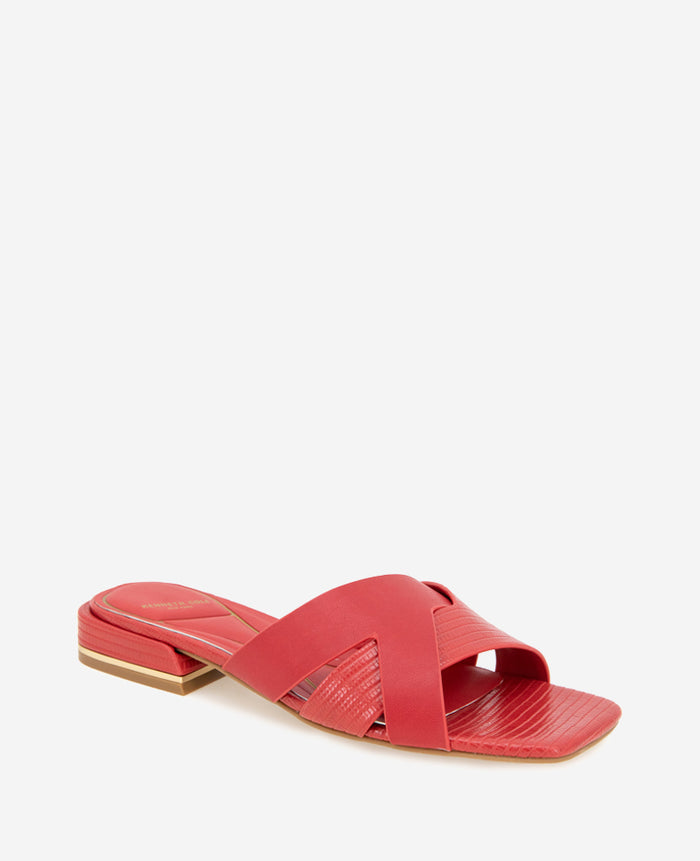 Issa Embossed Lizard Sandal