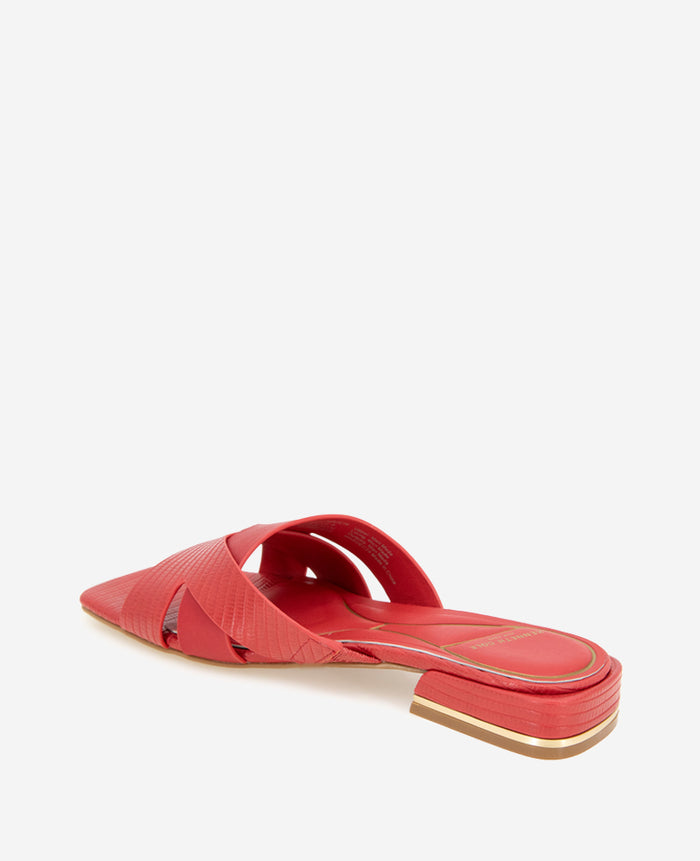 Issa Embossed Lizard Sandal