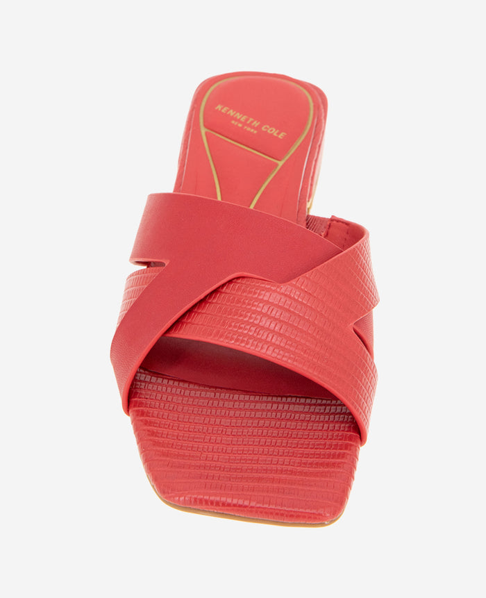 Issa Embossed Lizard Sandal
