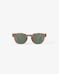 Izipizi Sunglasses #C - Soft Green Lenses - Havane