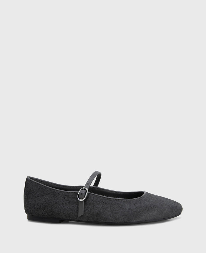 Jasper Calf Hair Ballet Flat