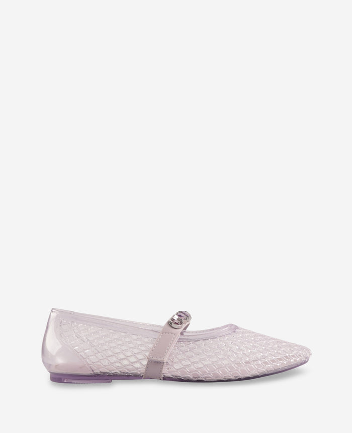 Jazzy Stone Embellished Ballet Flat