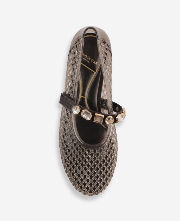 Jazzy Stone Embellished Ballet Flat