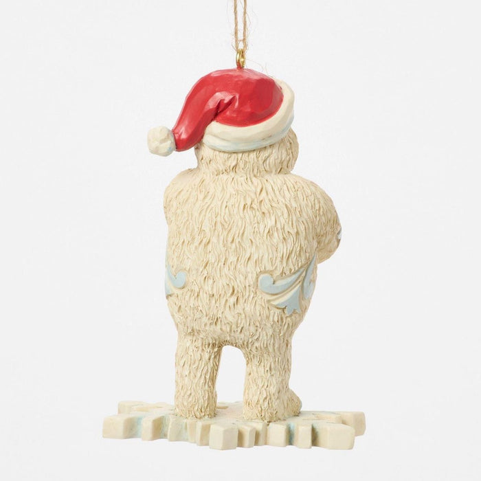Jim Shore Bumble on Snowflake Ornament