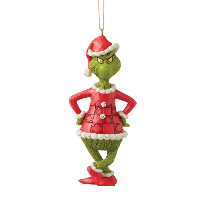 Jim Shore Grinch With Hands on Hips Ornament