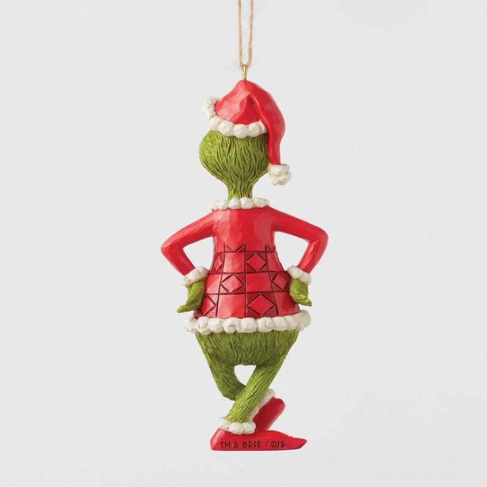 Jim Shore Grinch With Hands on Hips Ornament