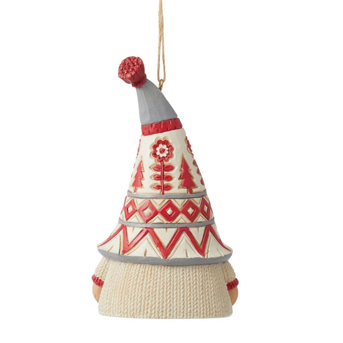 Jim Shore Nordic Noel Gnome Sweater Ornament