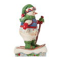 Jim Shore Snowman Wearing Snowshoes Figurine