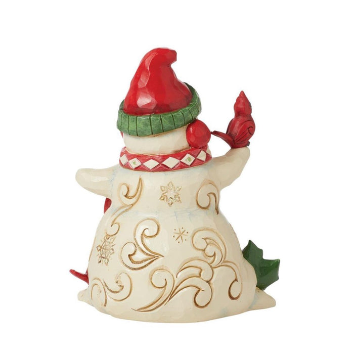 Jim Shore Snowman with Earmuffs Figurine