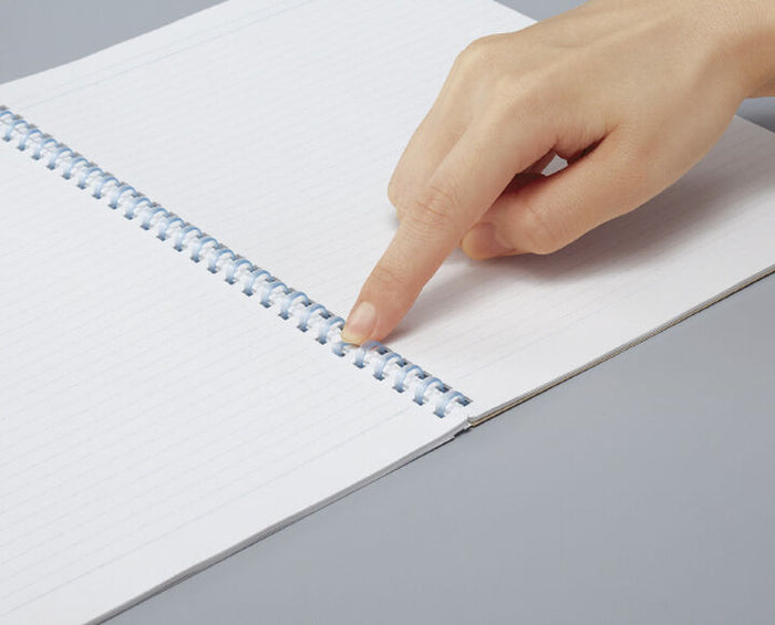 Kokuyo Campus Soft Ring Notebook | B5 - 40 Sheets - 6mm Dotted Line | Pink