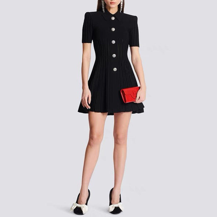 Korean A-Line Slim Fit Dress