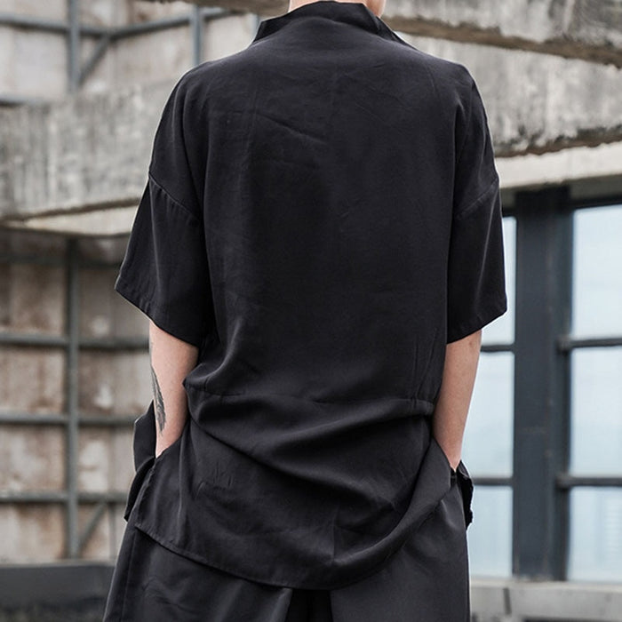 Korean Black Harajuku Set