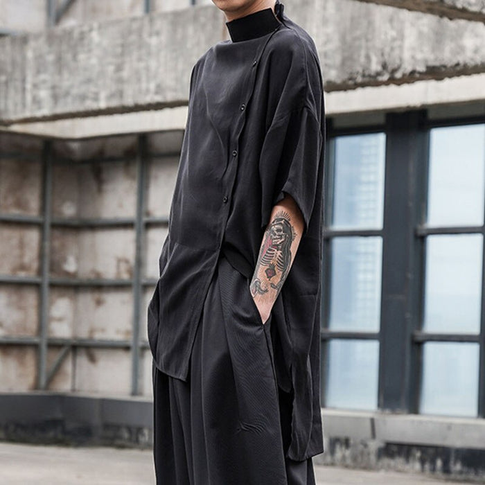 Korean Black Harajuku Set