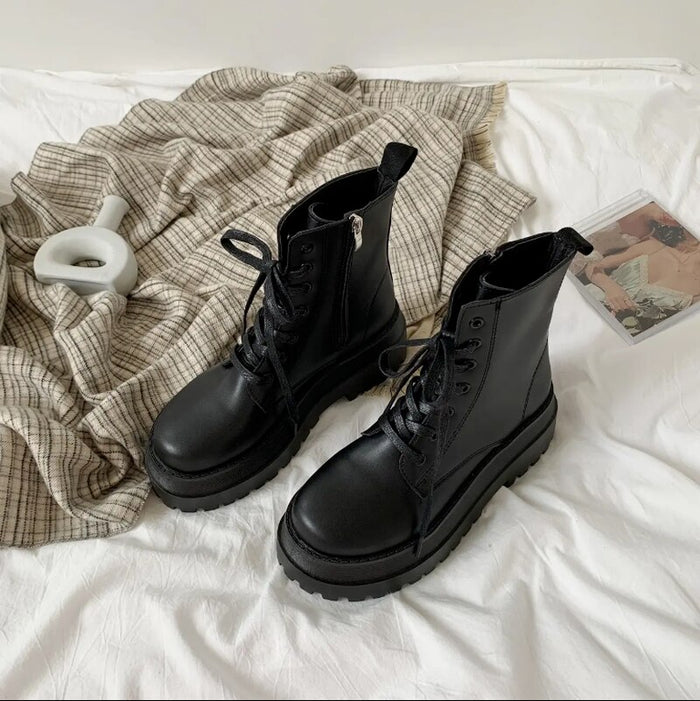 Korean Boots with Sole