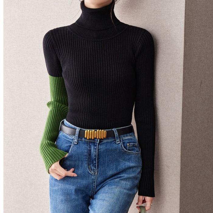 Korean Lace Knitted Sweater