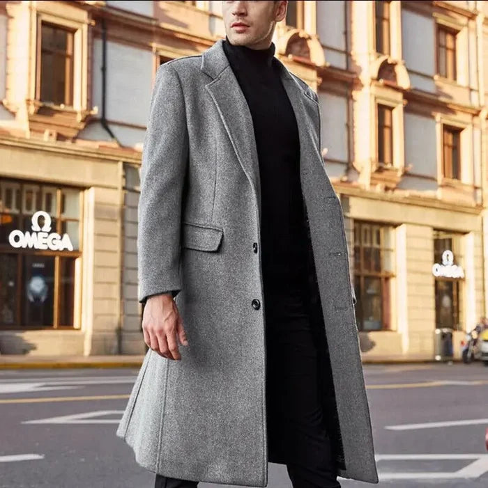 Korean Long Wool Coat