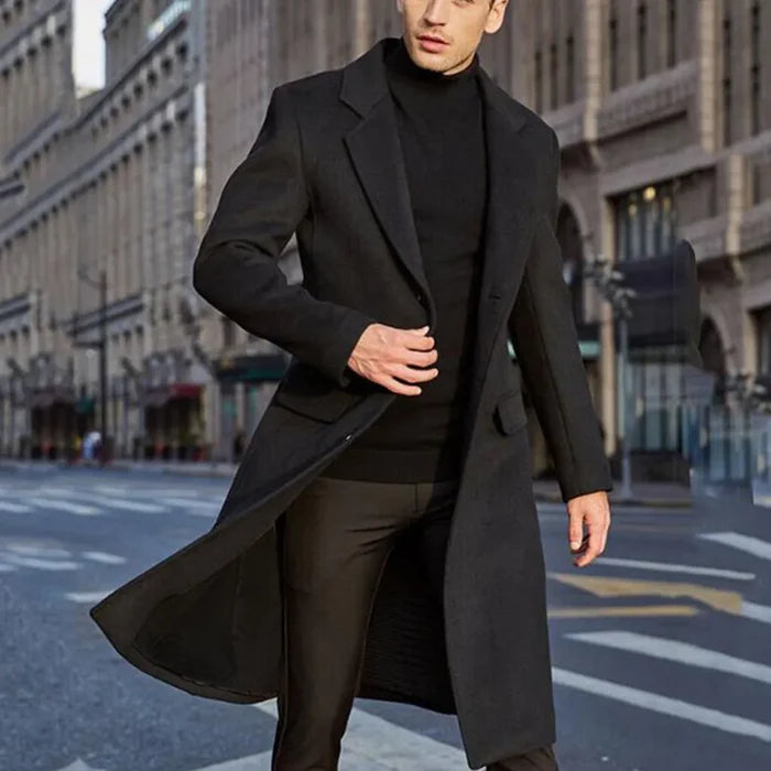 Korean Long Wool Coat