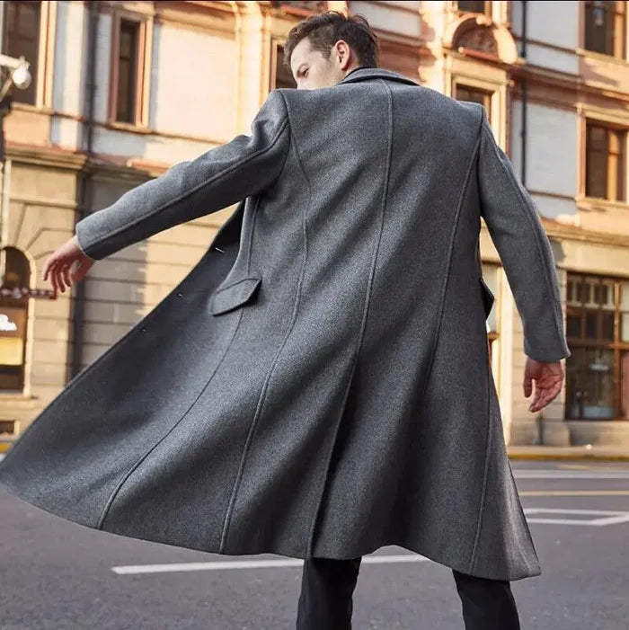 Korean Long Wool Coat