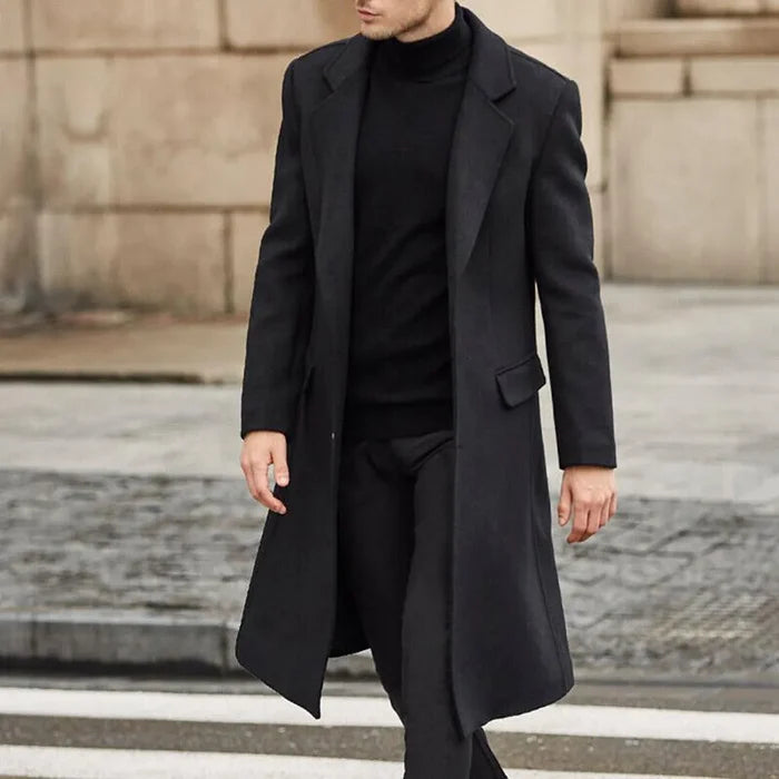 Korean Long Wool Coat