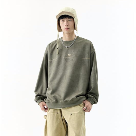 Korean Loose Sweatshirt