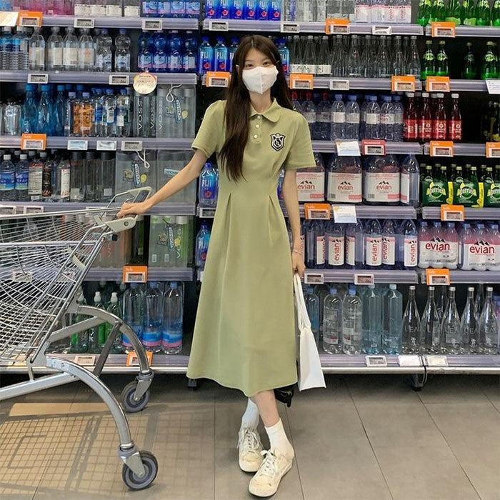 Korean Shirt Dress