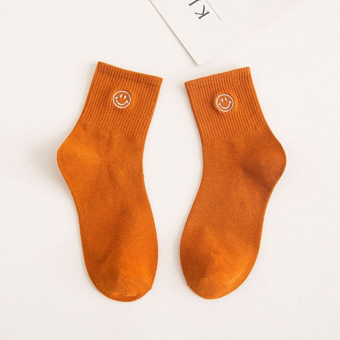 Chaussettes smileys coréennes - KoreanxWear