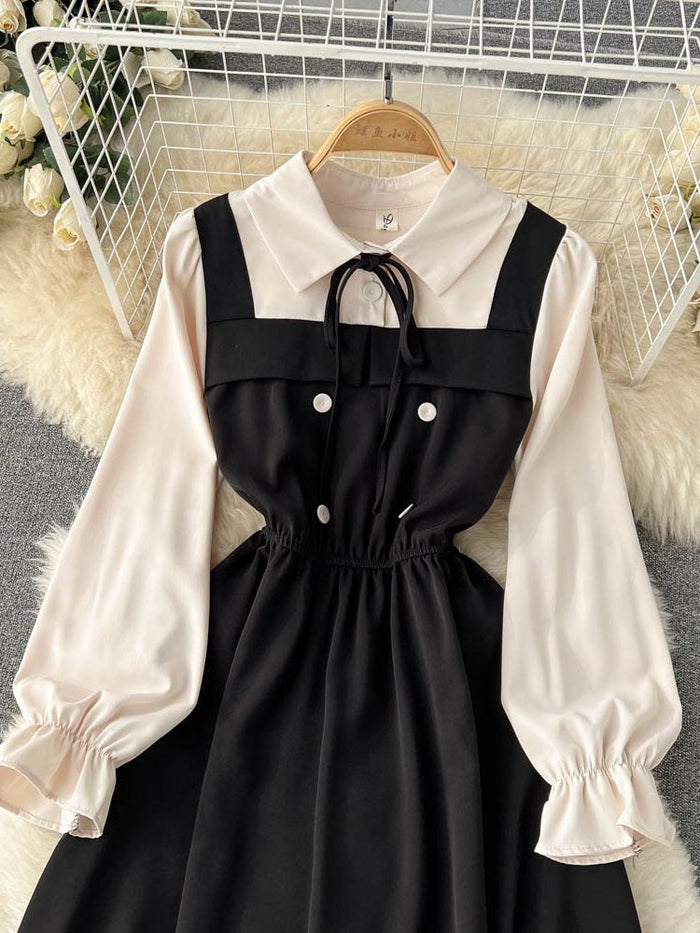 Korean Student Short Dress