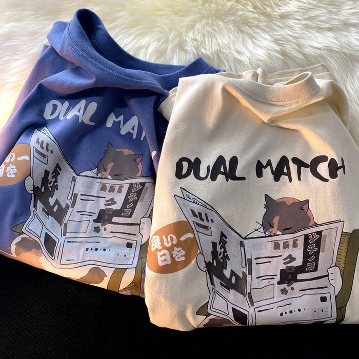 Korean T-shirt Dual Match