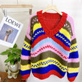 Korean Thick Striped Sweater