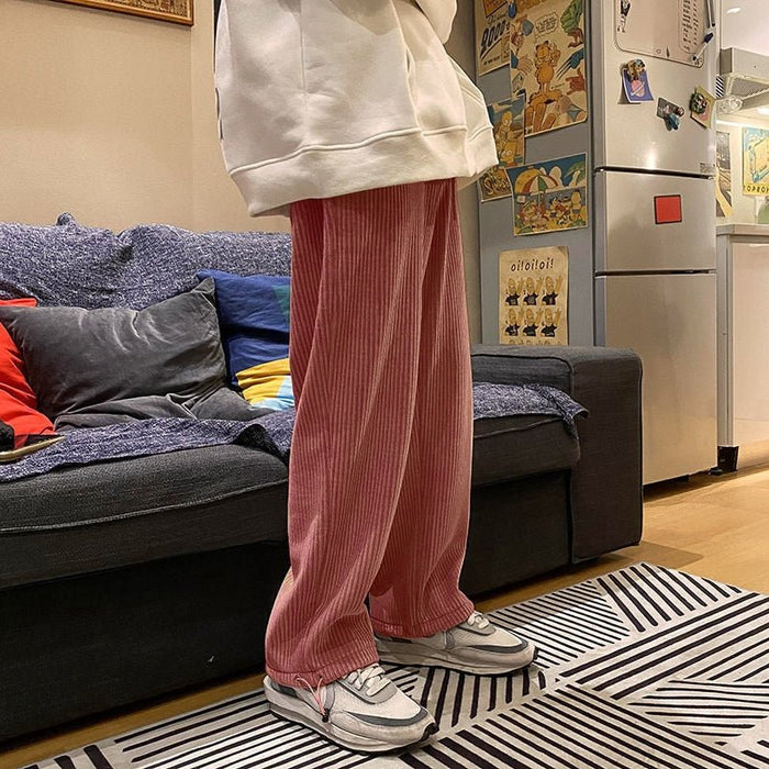 Jogging coréen en velours - KoreanxWear