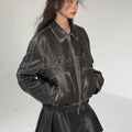 Korean Women's Biker Jacket