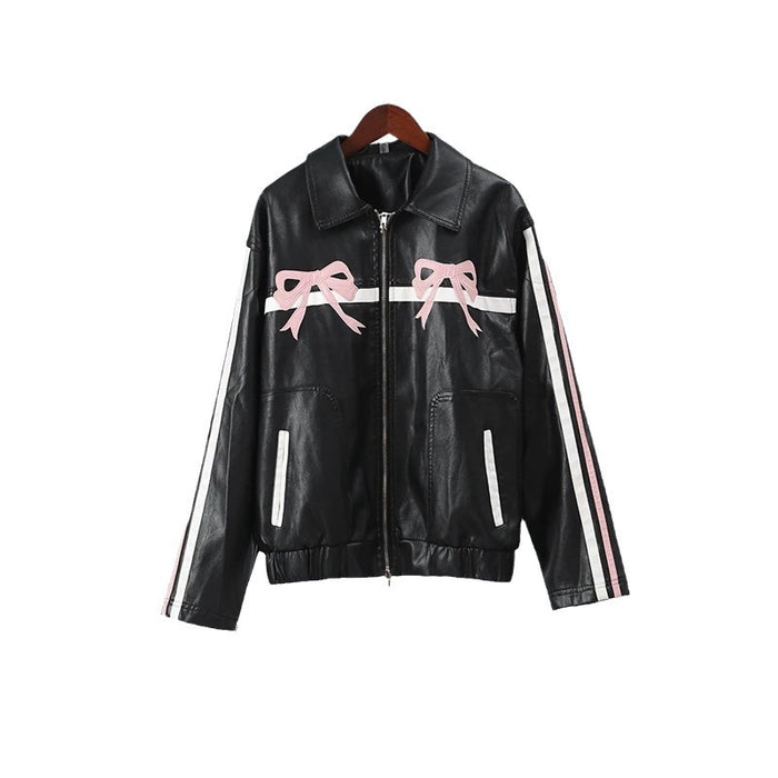 Korean Women's Biker Jacket