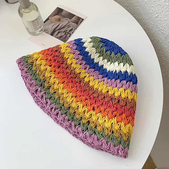 Korean Women's Straw Hat