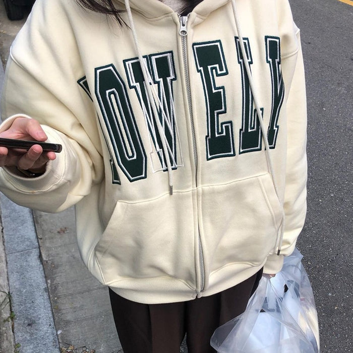 Korean Zip-up Hoodie