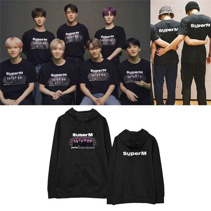 KPOP Hoodie - Super M Group