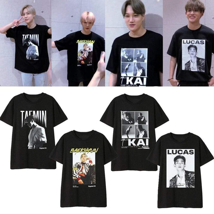 KPOP T-Shirt - Super M Member