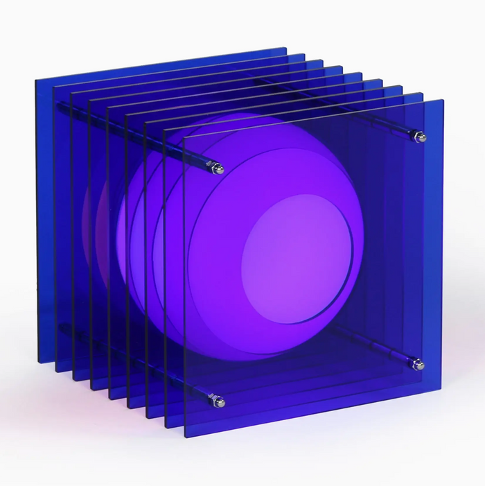 LớP Small Square in Blue Acrylic