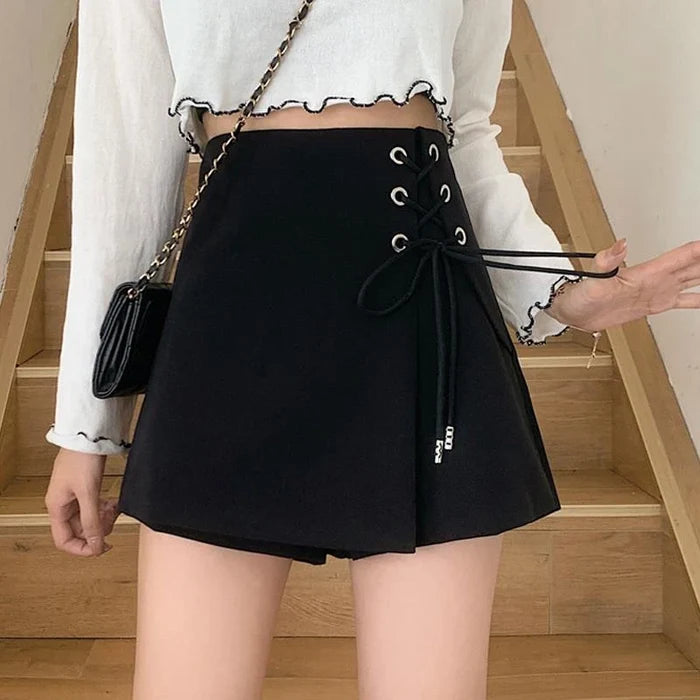 Short ample à lacet - KoreanxWear
