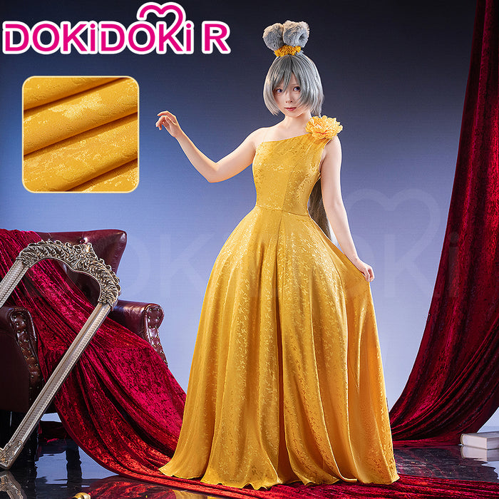 【LAST BATCH】【Ready For Ship】【Size S-2XL】DokiDoki-R Anime Cosplay Costume Rabbit Yellow Dress