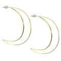 Leah Crescent Wire Earring