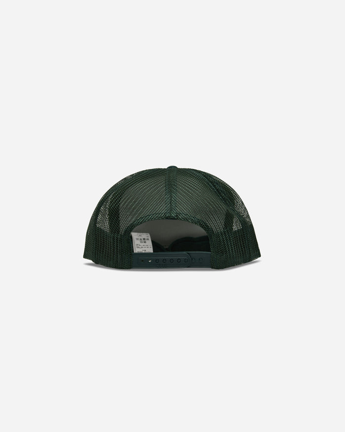 KAPITAL Life Kapriccio Track Cap Green - Brown Hats Caps K2505XH536 DGREENXBROWN