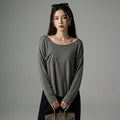 T-Shirt léger épaule dénudée femme - Koreanxwear - Taille S