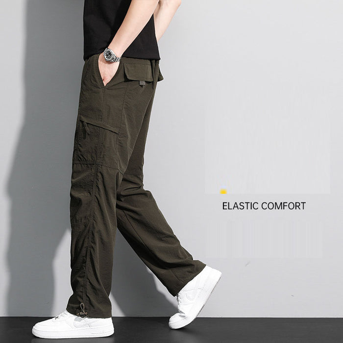 Lightweight Korean Straight Pants
