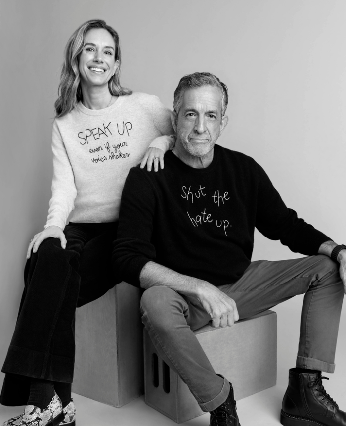 Lingua Franca Free The Speech Unisex Cotton Crewneck Sweater