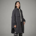 Parka longue rembourrée oversize bleu pour l'hiver - Koreanxwear - Taille S