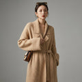 Cardigan long tricoté épais pour femme, style K-fashion décontracté - Taille one size