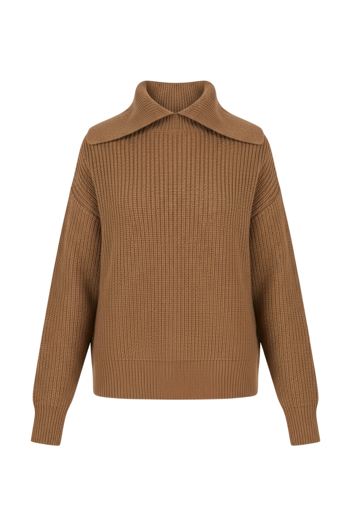 Camel sweater